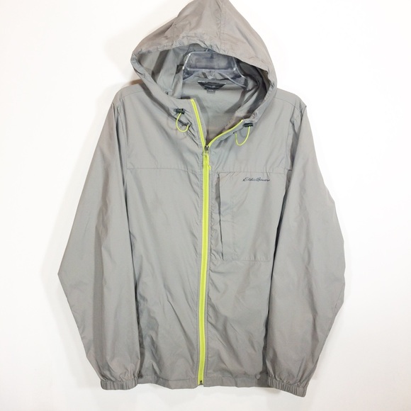 Eddie Bauer Other - Eddie Bauer Mens Windbreaker Rain Jacket Packable